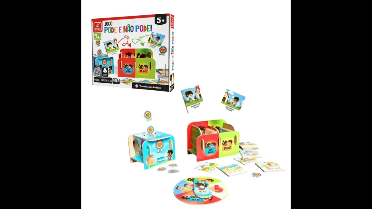 Jogo Pode ou N&atilde;o Pode &ndash; Aprenda Certo e Errado Brincando! #brinquedos #etica #lojainfantil