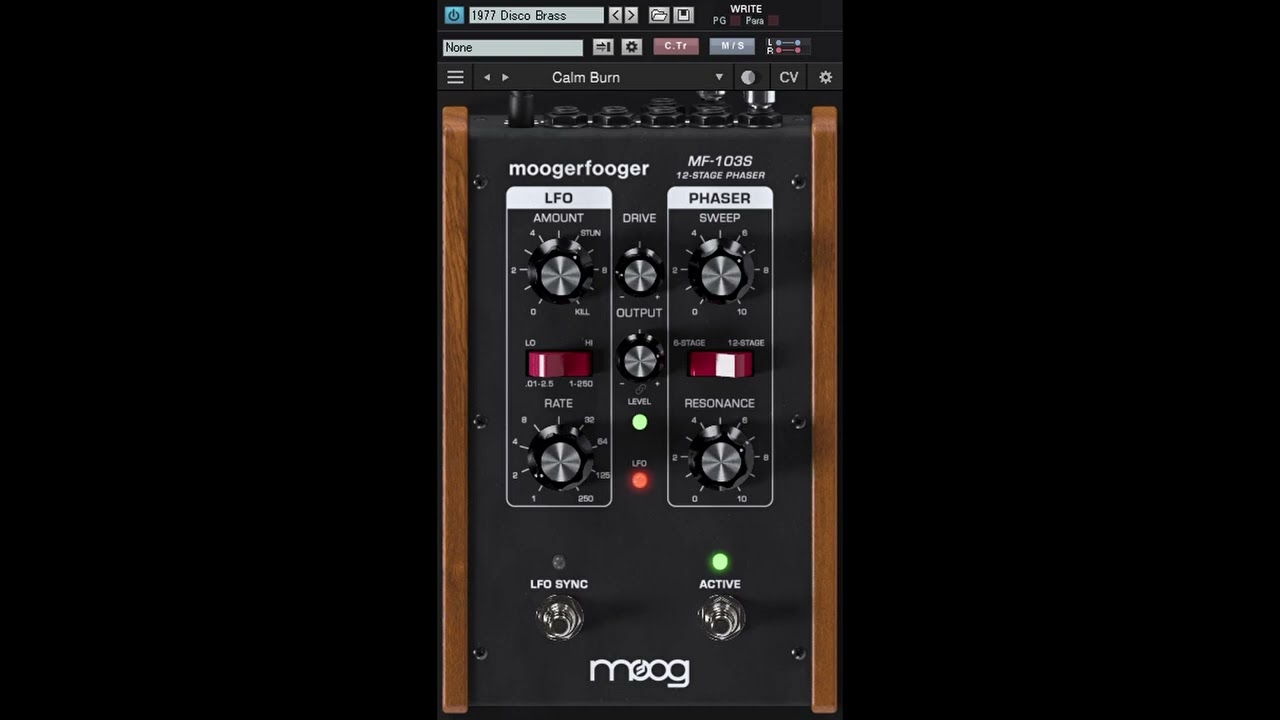 Moog『Moogerfooger MF-103S 12 Stage Phaser』