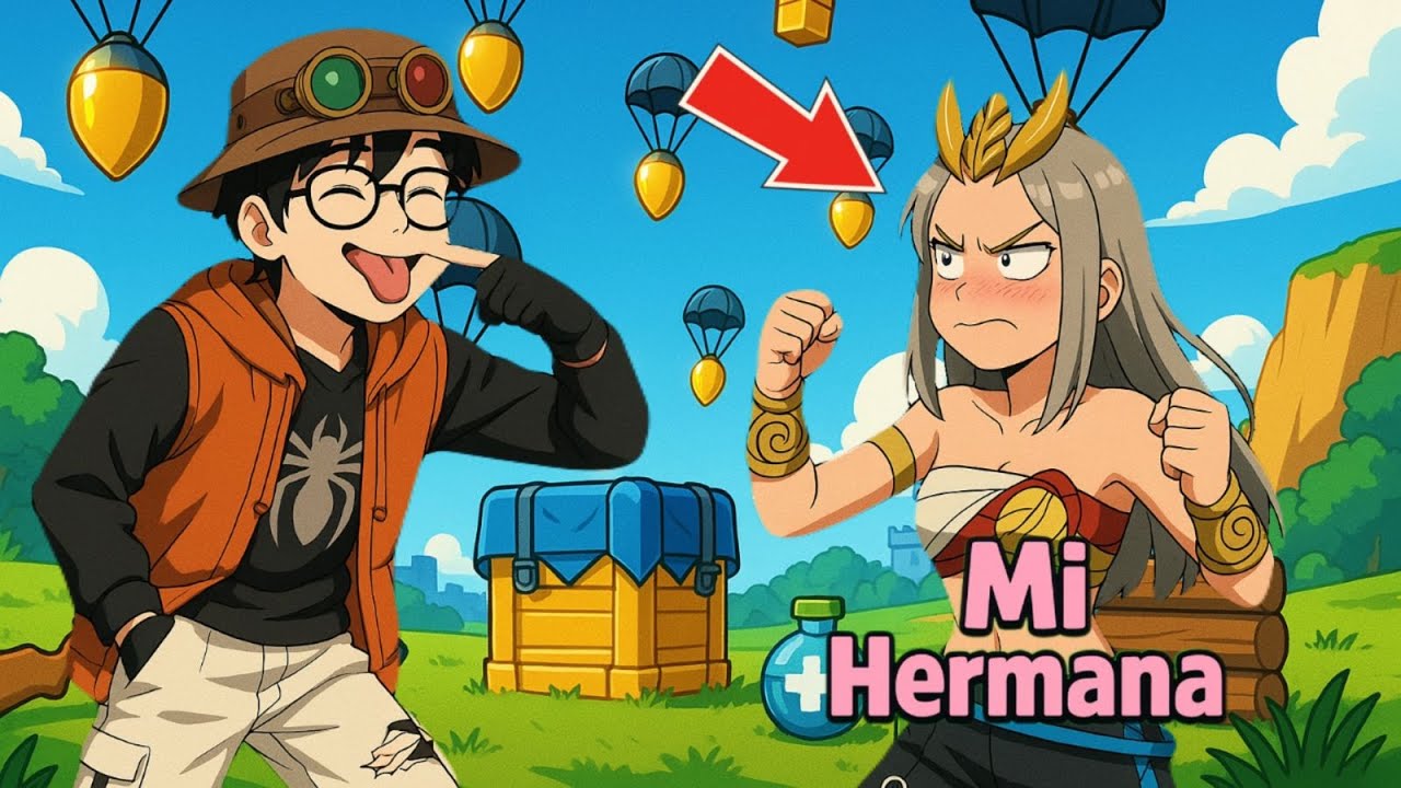 MOLESTANDO a mi HERMANITA 😂