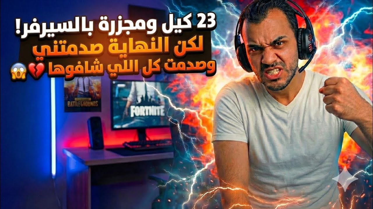 23 كيل ومجزره بالسيرفر ! لكن النهايه صدمتني 💔😱