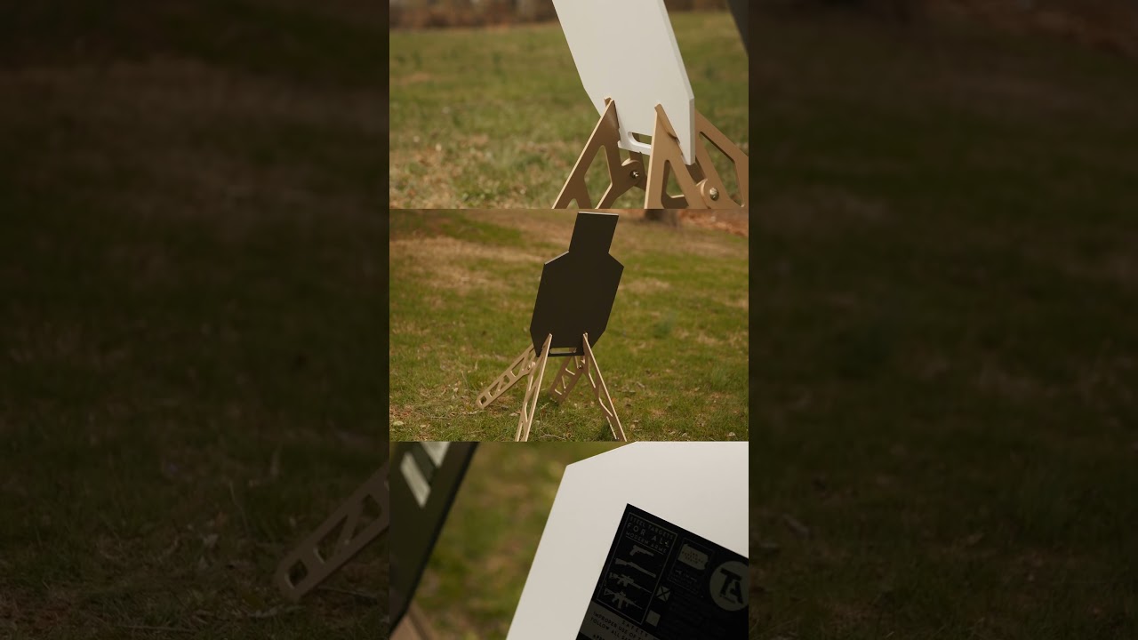 Portable Steel Targets in AR500 and AR550 - Grounder
