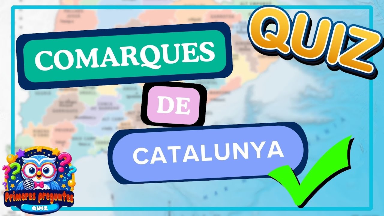 🚩🌎Comarques de CATALUNYA | quiz| Test de Geografia i cultura General ✅