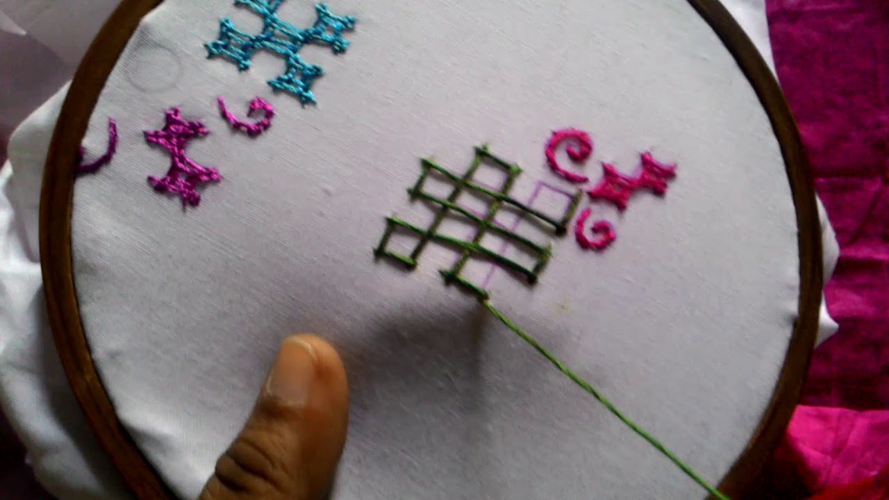 7.Sindhi embroidery ,sindhi tanka,kutch work,gujrati stitch.