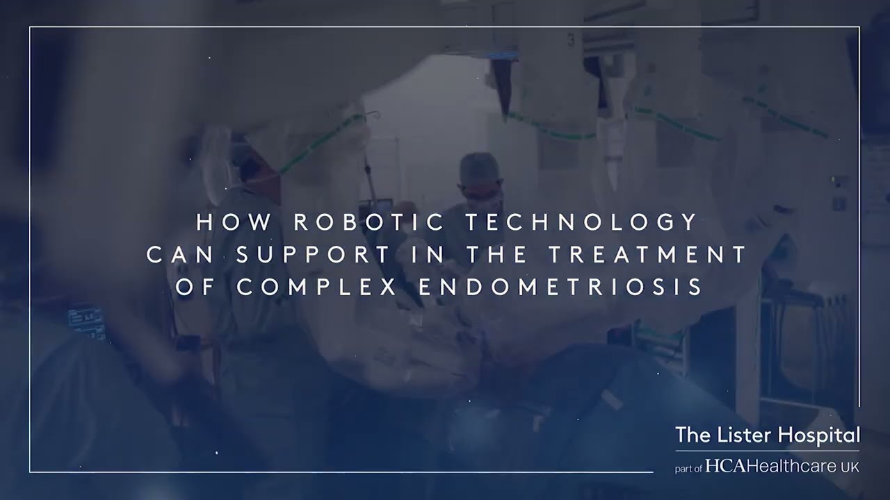 Robotic surgery for complex endometriosis treatment