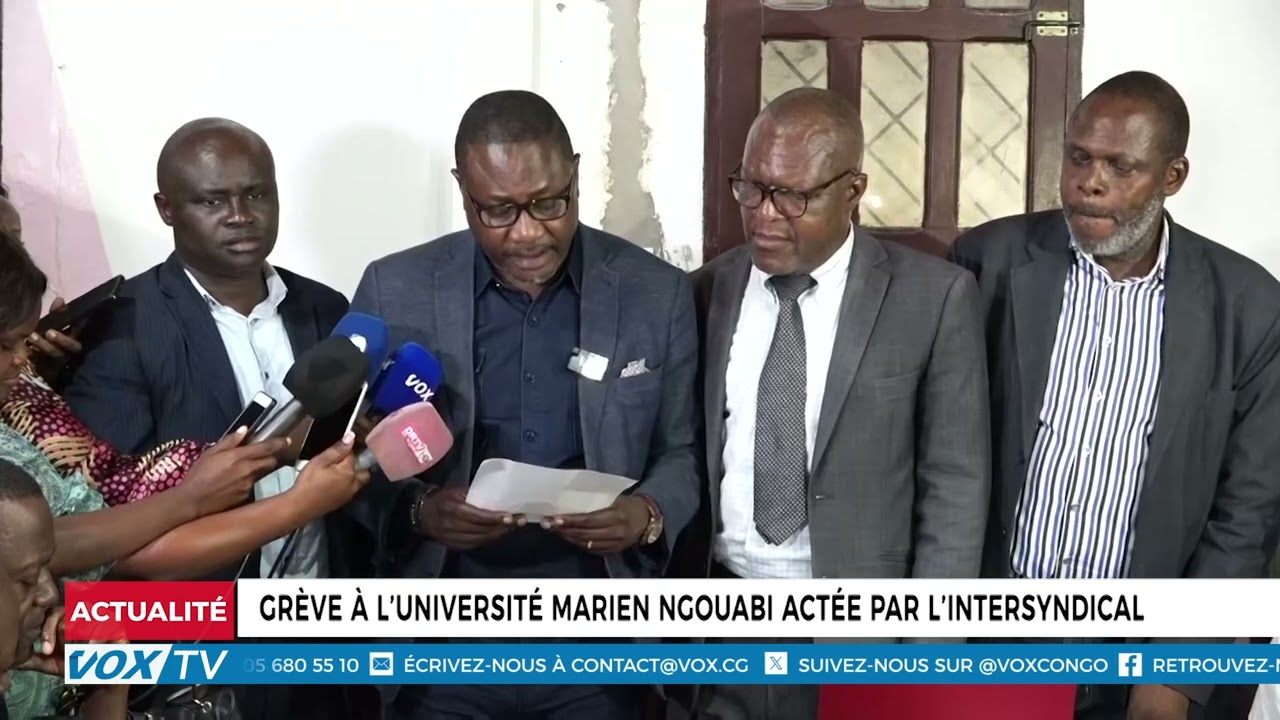 Grève à l’université Marien Ngouabi actée par l’intersyndical