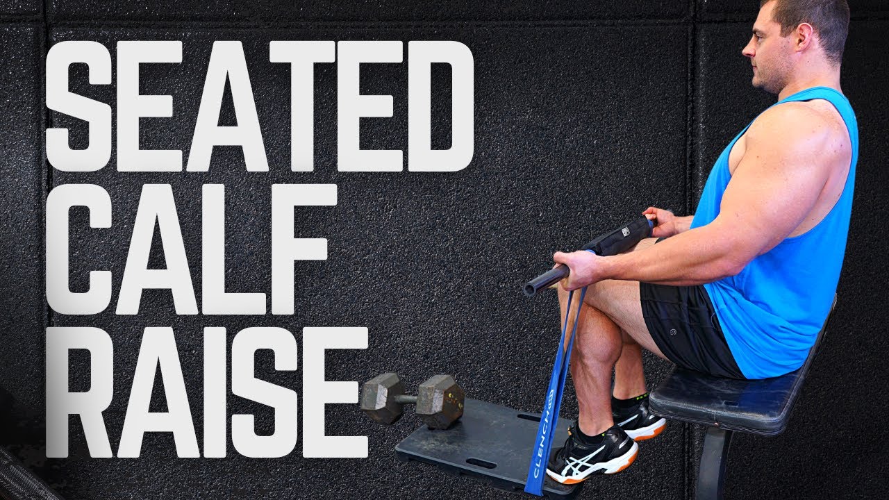 Seated Calf Raise - (NO WEIGHTS) Grow Your Calves with Bands!