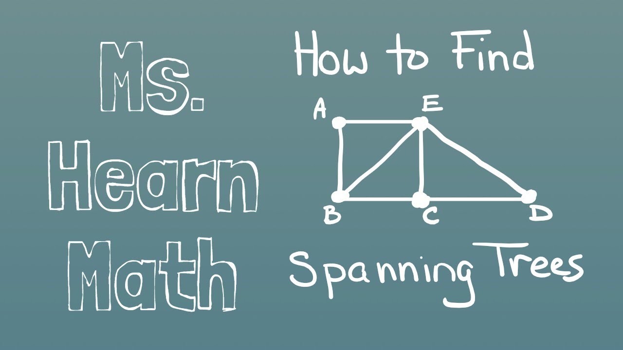 Recognizing and Finding Spanning Trees in Graph Theory