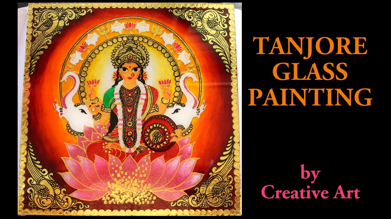 TANJORE GLASS PAINTING