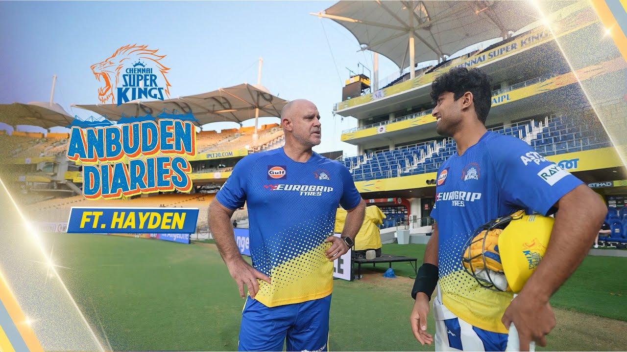 Matthew Hayden in the Den! Anbuden Diaries | IPL2024