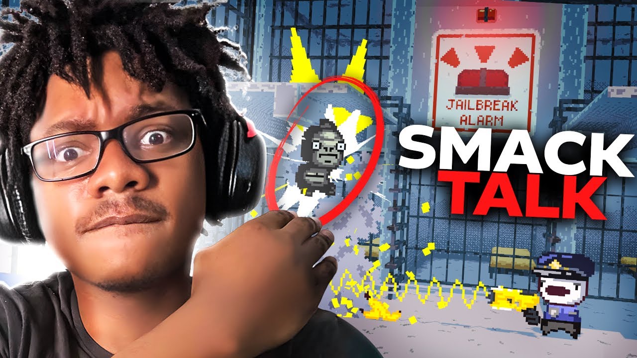 playing Smash Bros but I use my voice instead of a controller