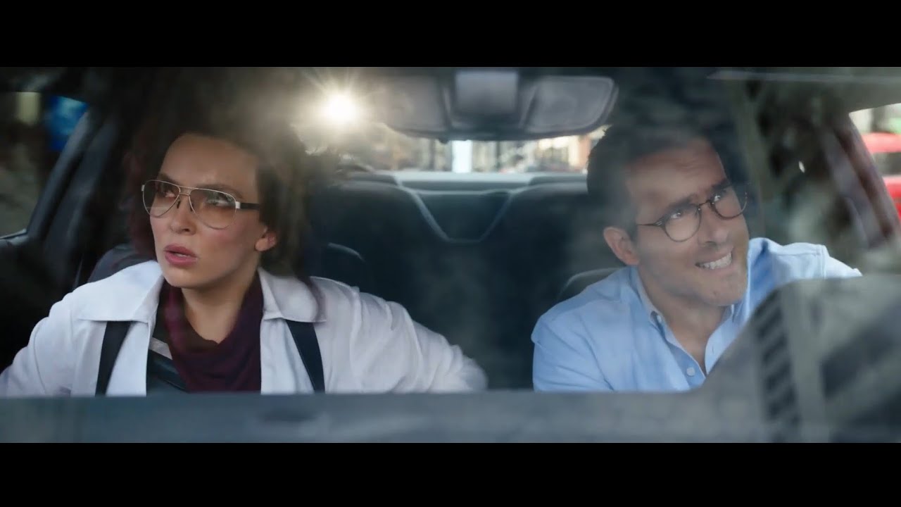 Free Guy Movie.Drive Scene. Guy & Molotov Girl.[1080p]