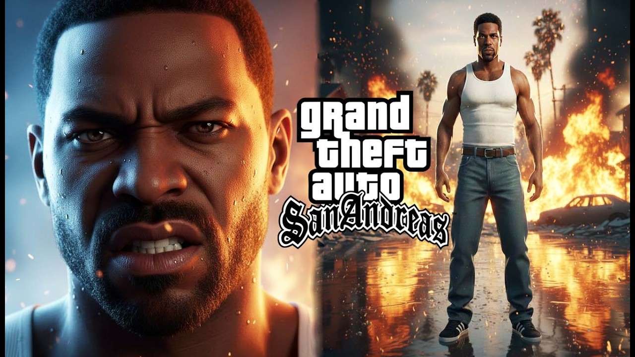 GTA SAN ANDREAS REMAKE É REAL E ESTÁ LINDO
