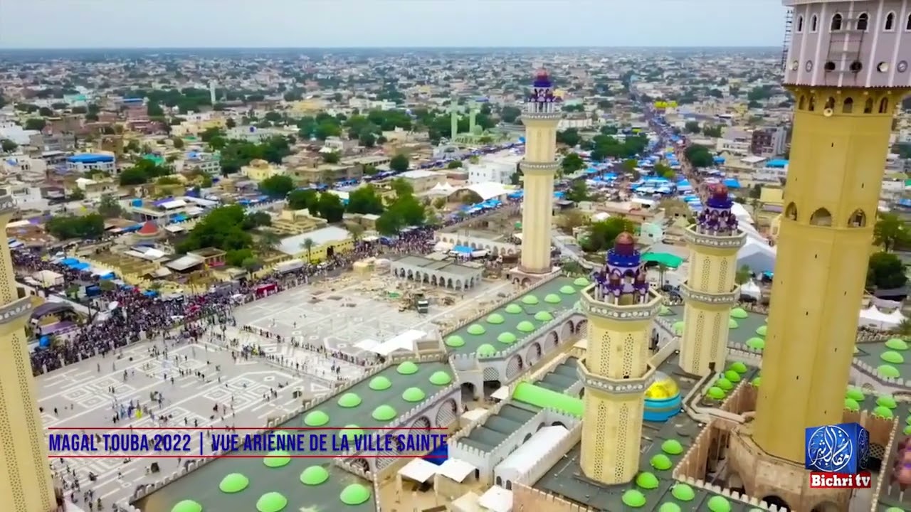 Magal Touba 2022 | Vue a&eacute;rienne de la Ville Sainte