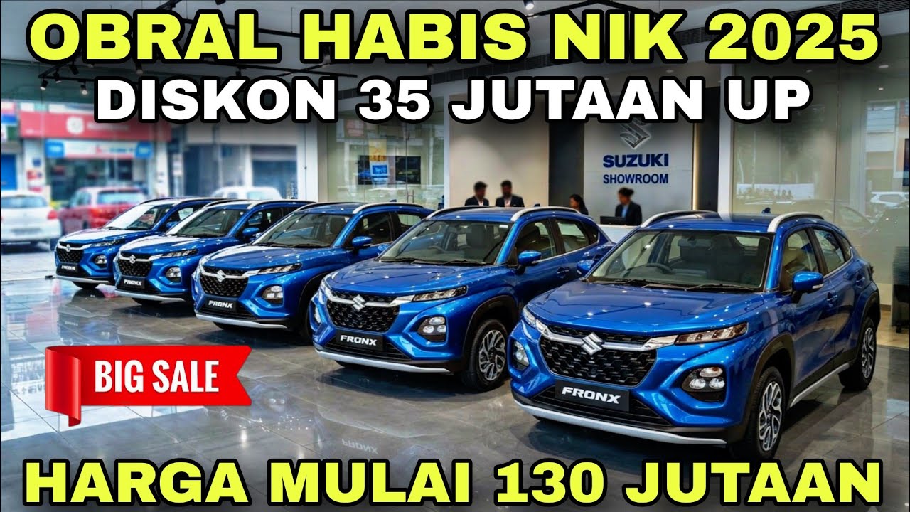 MURAH GOKIL !! SUZUKI HABISKAN NIK 2025, DISKON GEDE KREDIT MURAH BANGET 