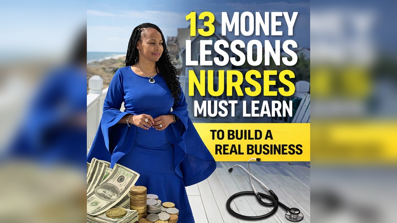 13 Money Lessons Nurses Must Learn to Build a Real Business