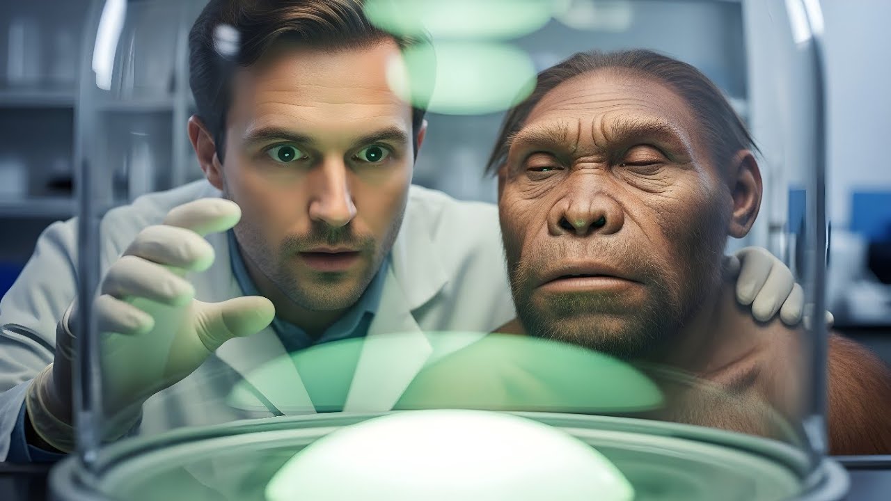 محاولة صنع الإنسان النياندرتال 🧬🧪🦴👨‍🔬