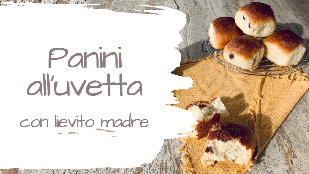 Panini all'uvetta con lievito madre | COSFACOSE