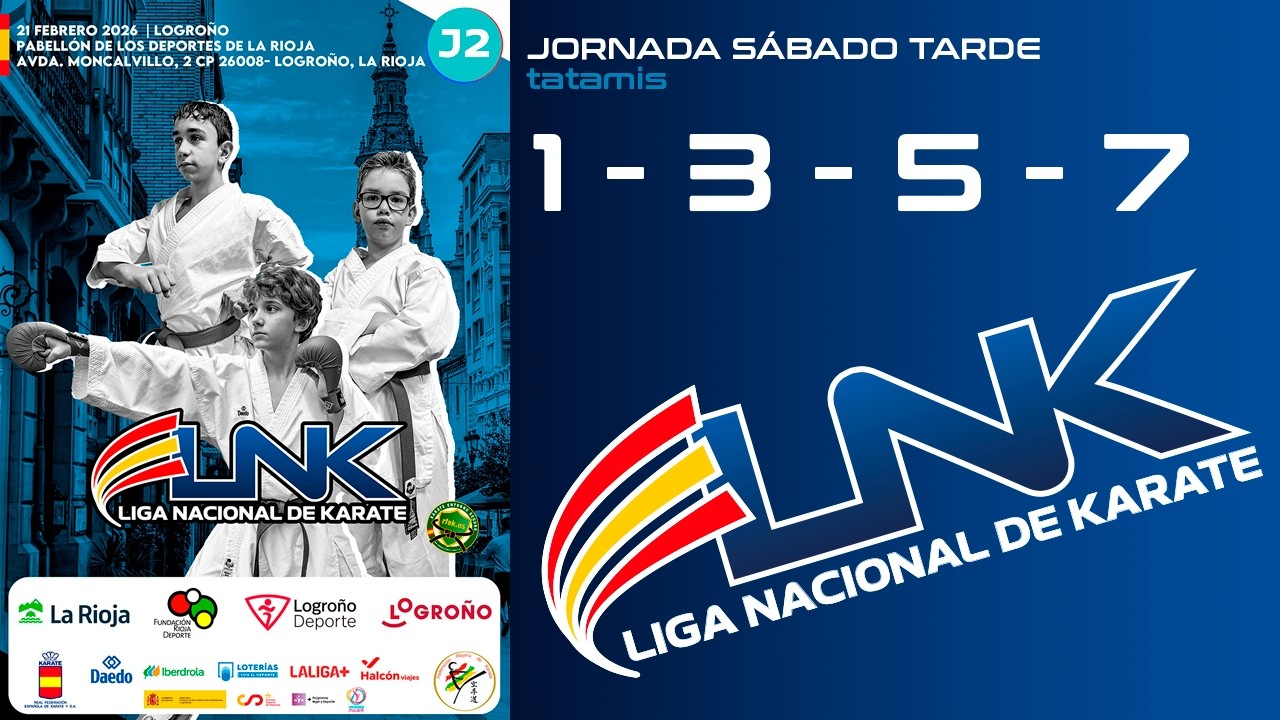 LIGA NACIONAL DE KARATE – J2 LOGROÑO 2026