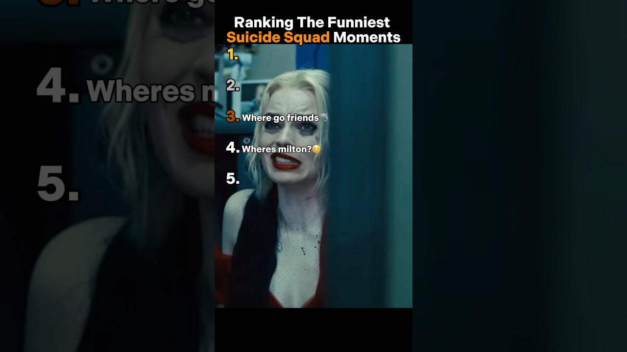 Ranking Funniest Suicide Squad Moments 😭 #suicidesquad #moments #harleyquinn #peacemaker #dcu