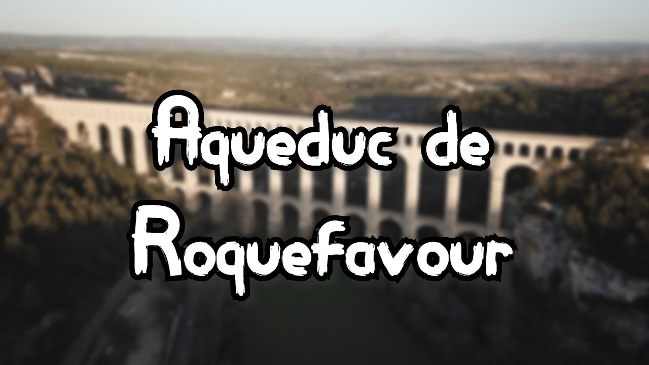 Aqueduc de Roquefavour (en drone)