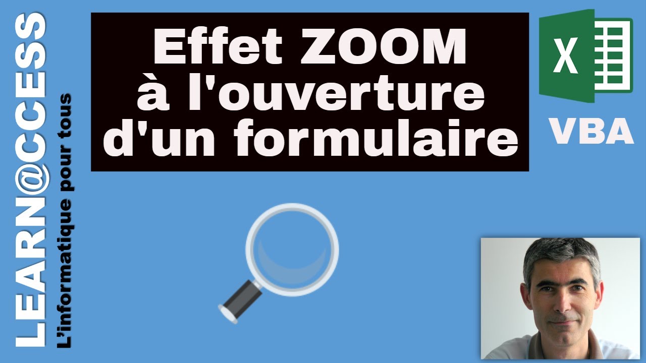 VBA - Ouverture Formulaire avec Effet Zoom