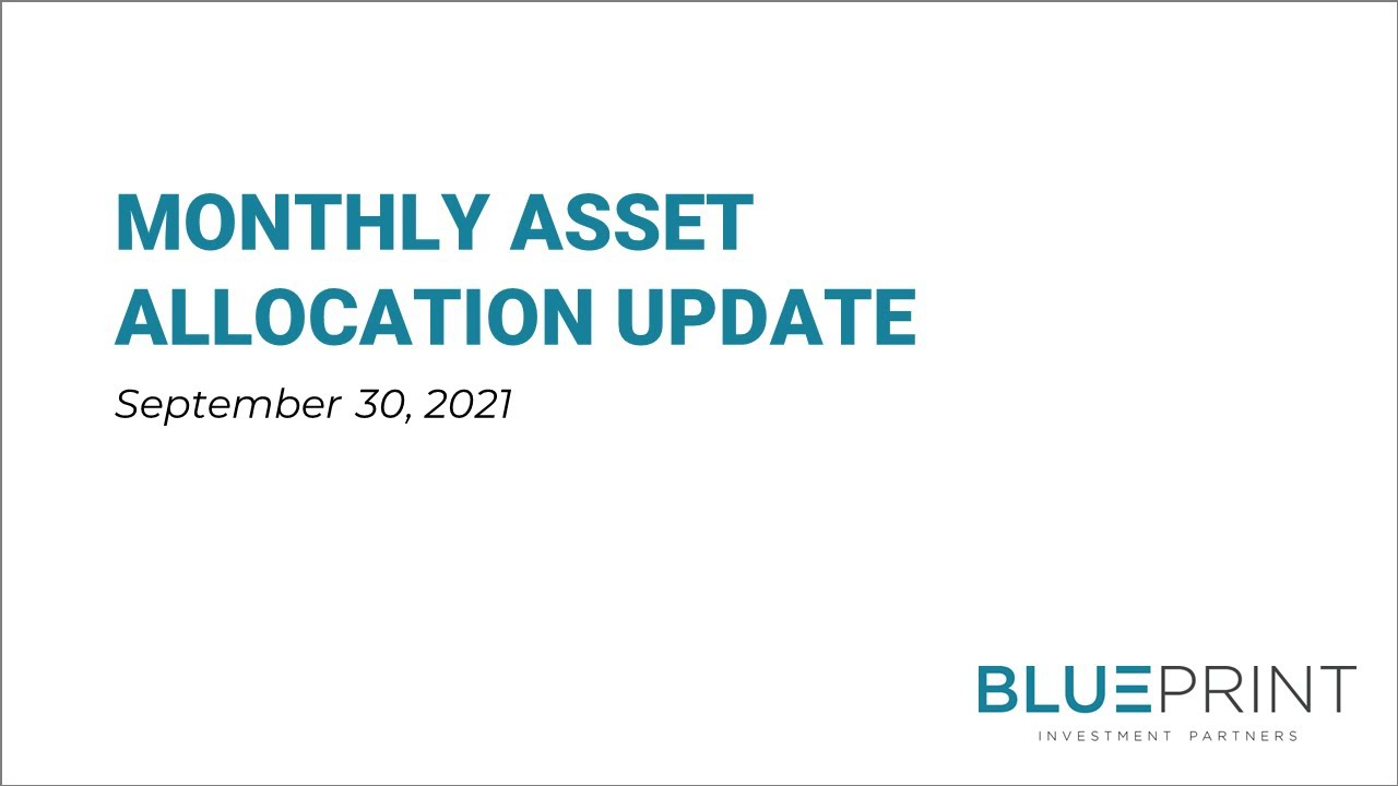 Oct 2021 Asset Allocation Update for Risk-Managed Portfolios