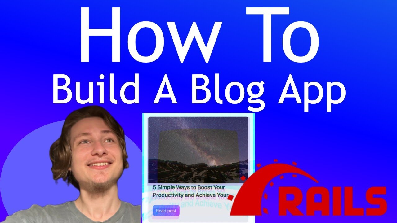 How to build a simple blog app with Ruby on Rails
