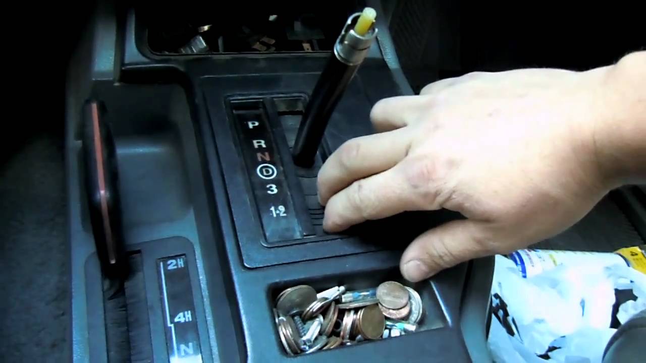 Replacing gear indicator plate