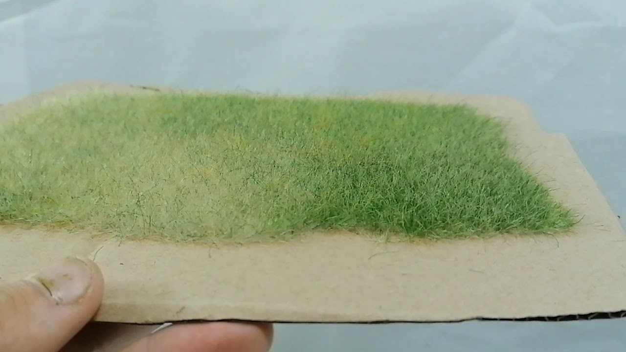 utilizzo doppio di AMAZING static grass applicator SUPER POWER