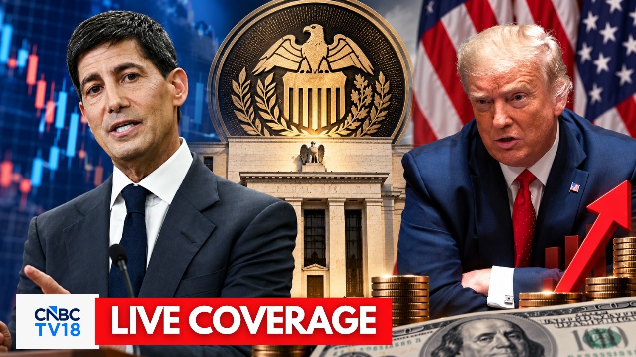 FED RATE DECISION LIVE: Kevin Warsh Faces Trump Pressure | US Interest Rates & Fed Meeting | N18G