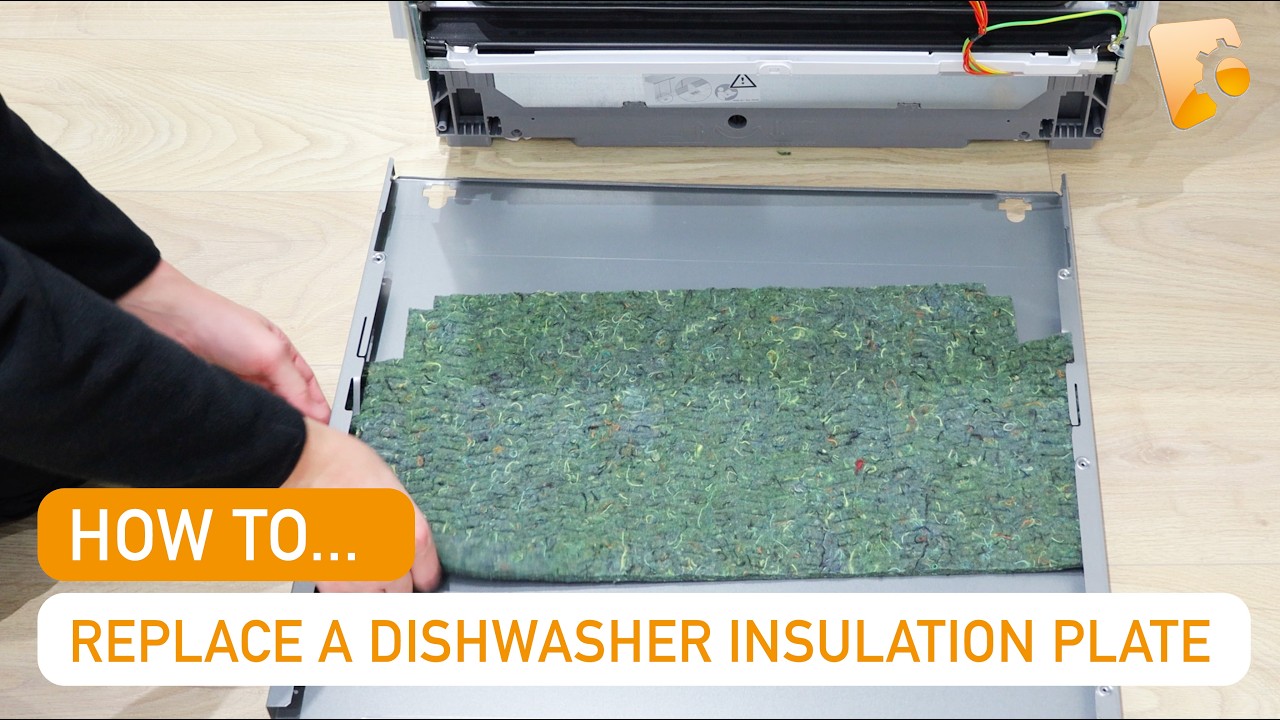 How to Replace an Insulation Plate on a Bosch Dishwasher Outer Front Door Panel