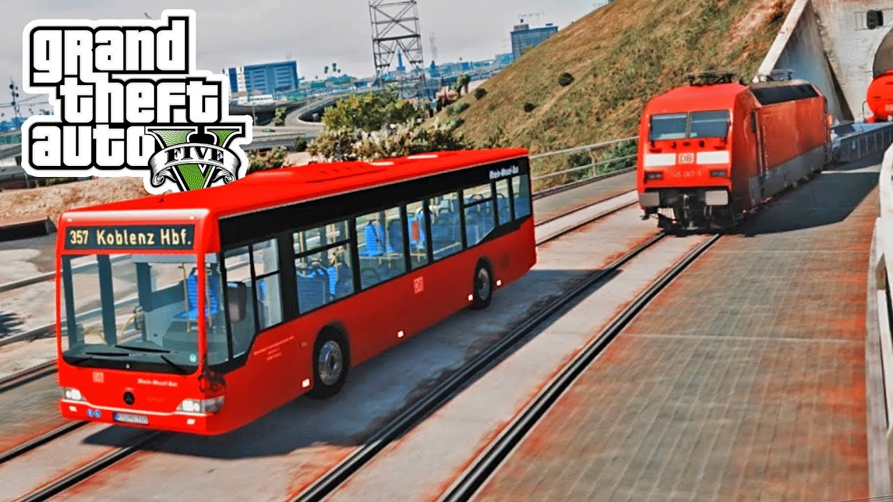 GTA 5 — Deutsche Bahn lässt grüßen! — GTA 5 Real Life Mod