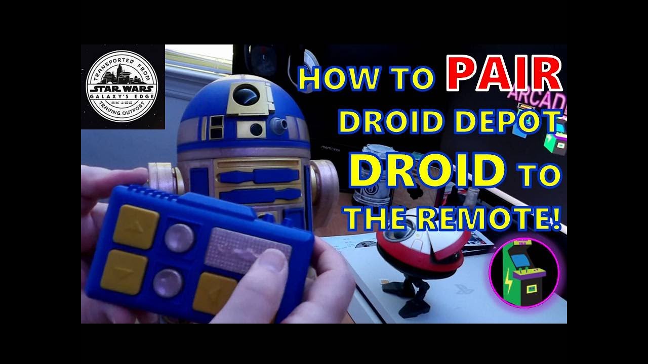 Как подключить Droid Depot DROID от Galaxy Edge к пульту дистанционного управления!