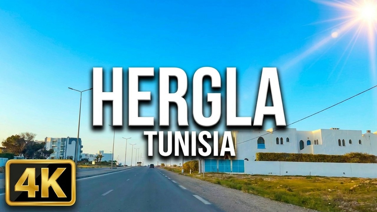 🇹🇳 Tunisia📍 Hergla — seaside village drive discovery