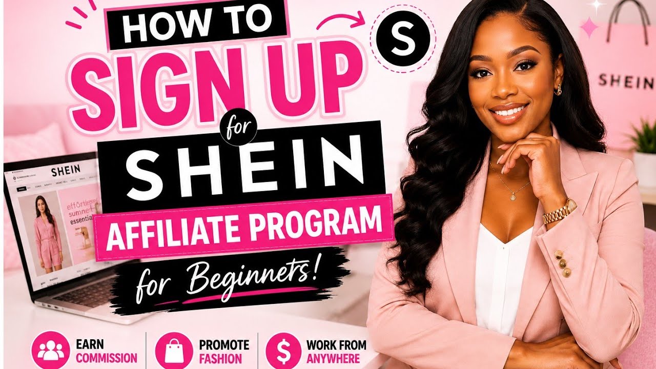 How to Sign Up for the SHEIN Affiliate Program (Step-by-Step Tutorial for Beginners) 💰