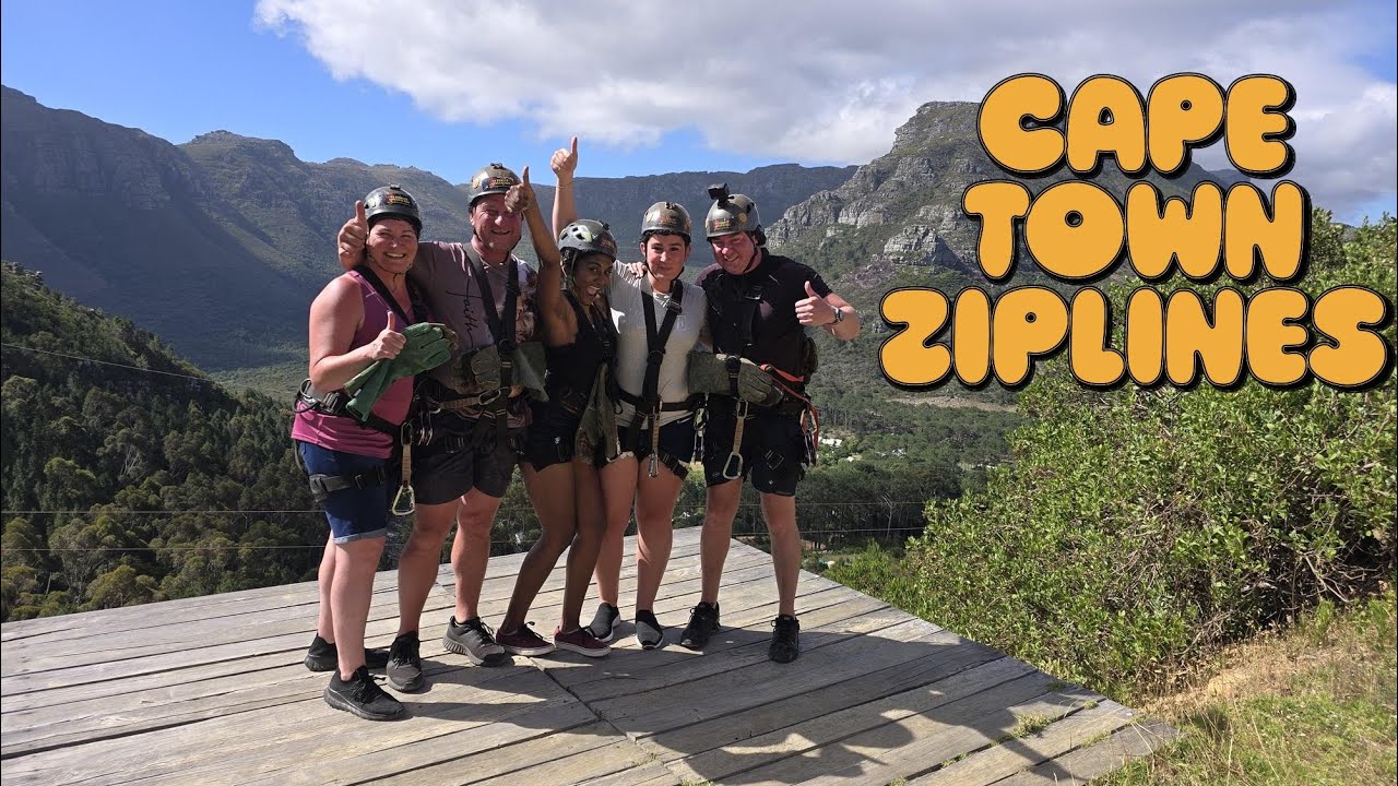 Experience THRILLING ziplines in Cape Town Lush Forests!