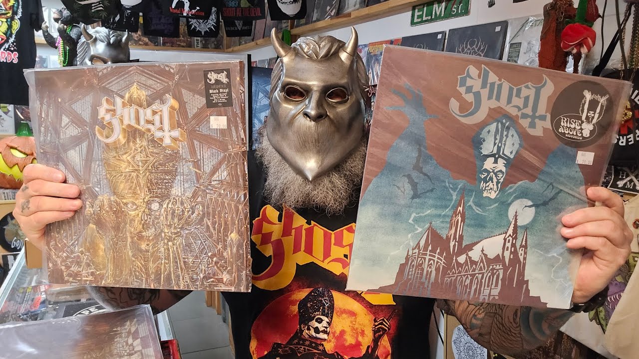 GHOST VINYL PLUS ➕️ NEW VINYL UNBOXING !!!