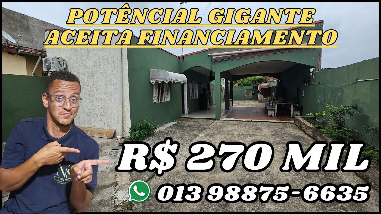 Oportunidade Pertinho dos Comércios, financia | R$ 270 Mil