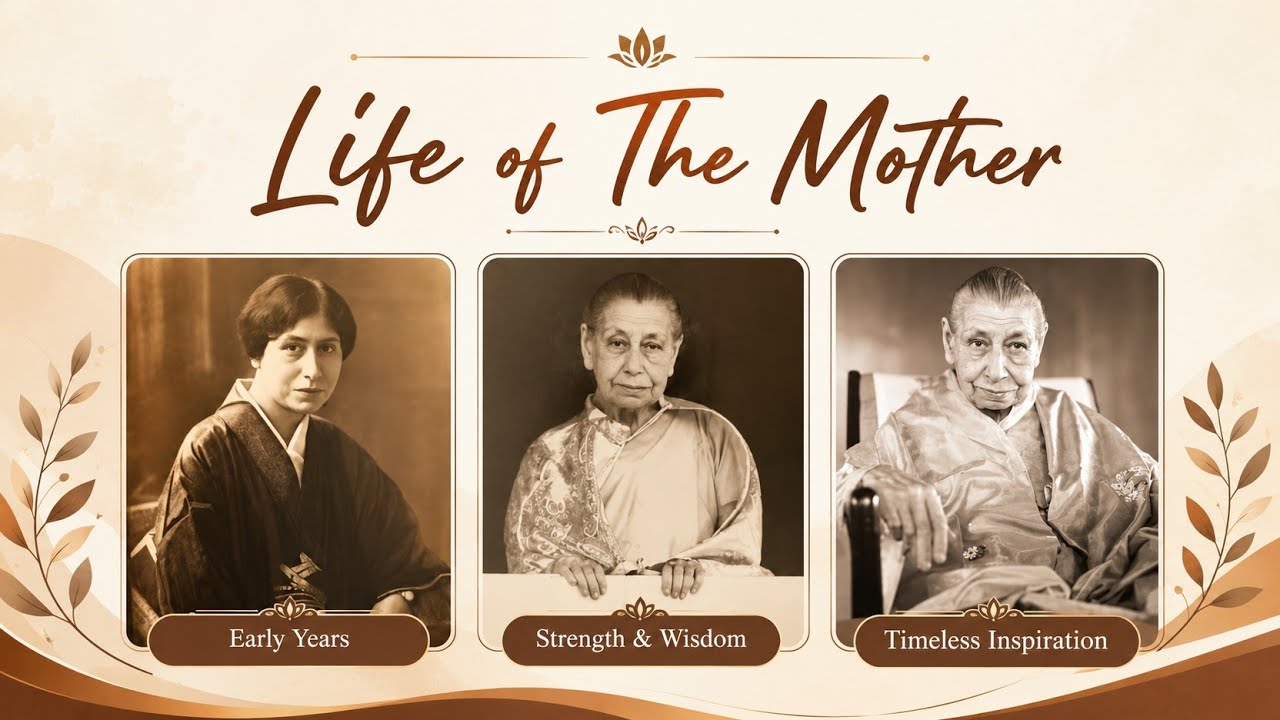 Life of The Mother | Lopa | Sri Aurobindo Ashram | Pondicherry | The Mother