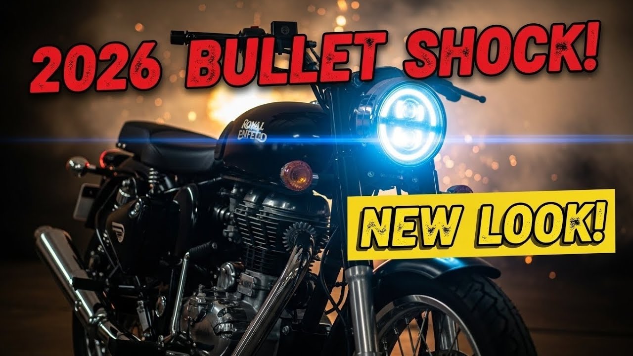 “2026 Royal Enfield Bullet 350 Leaked! 😱 New Features, Power & Price Ne Sabko Hila Diya!”