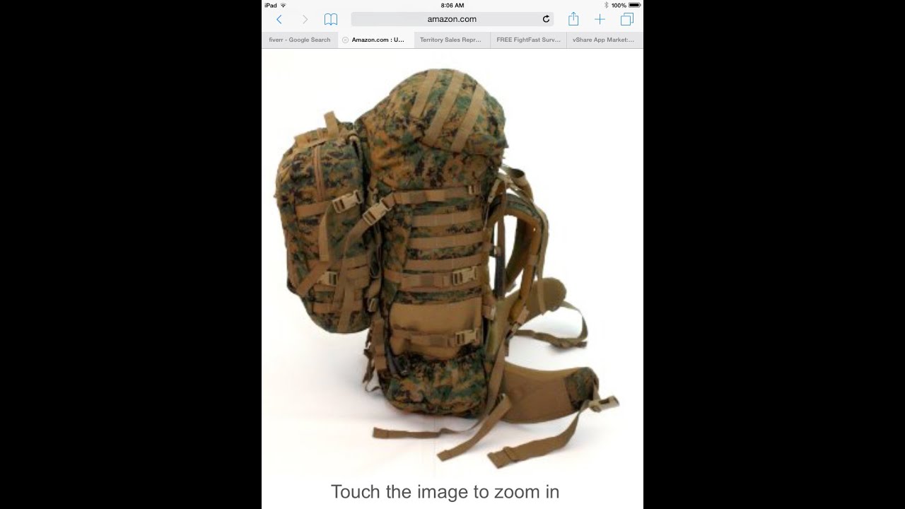 ILBE MARINE MARPAT PACK, BUGOUT BAG, I.N.C.H. BAG/ REVIEW