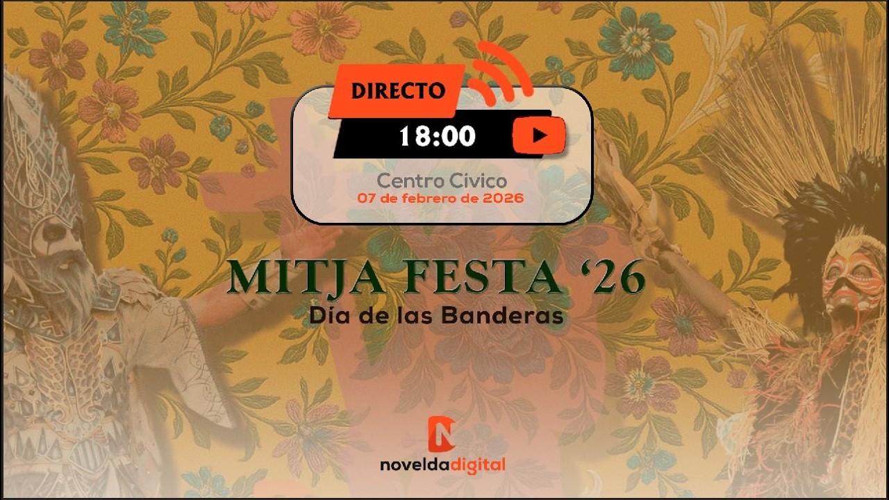 Mitja Festa 2026 - Día de las Banderas - Novelda Digital