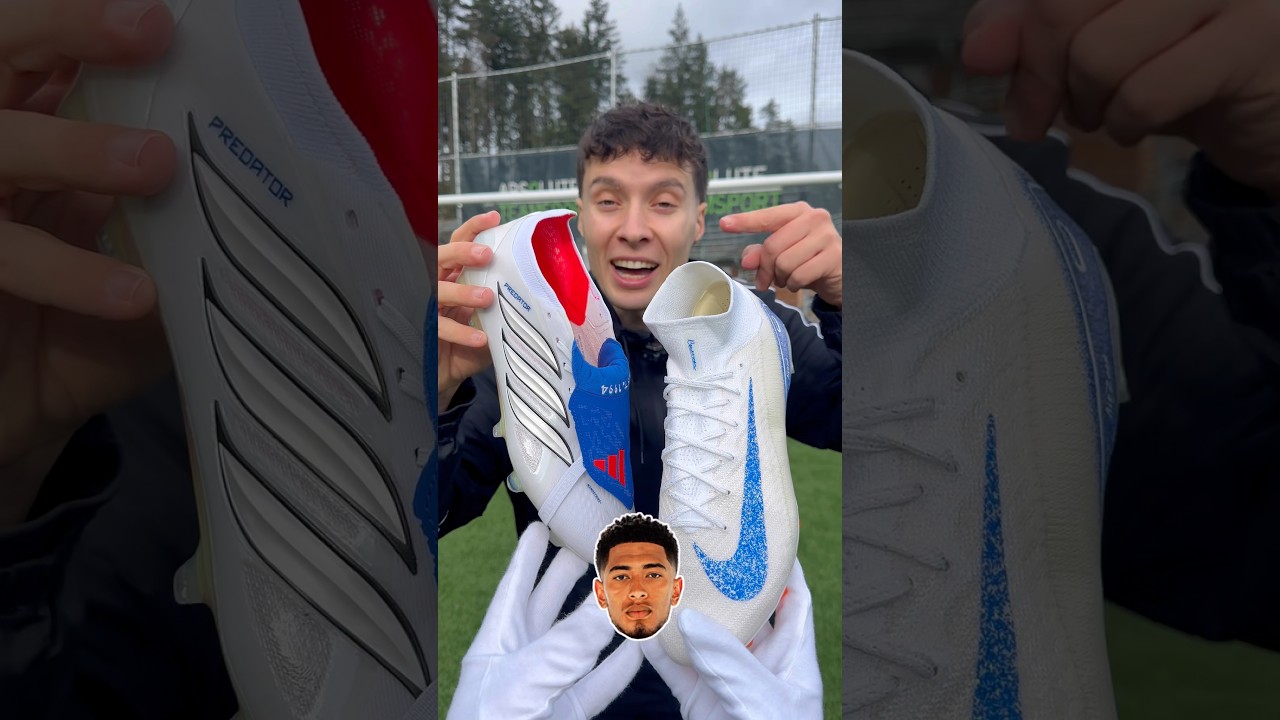 Welchen Fu&szlig;ballschuh tr&auml;gt dieser Spieler?🔥👀 #shorts