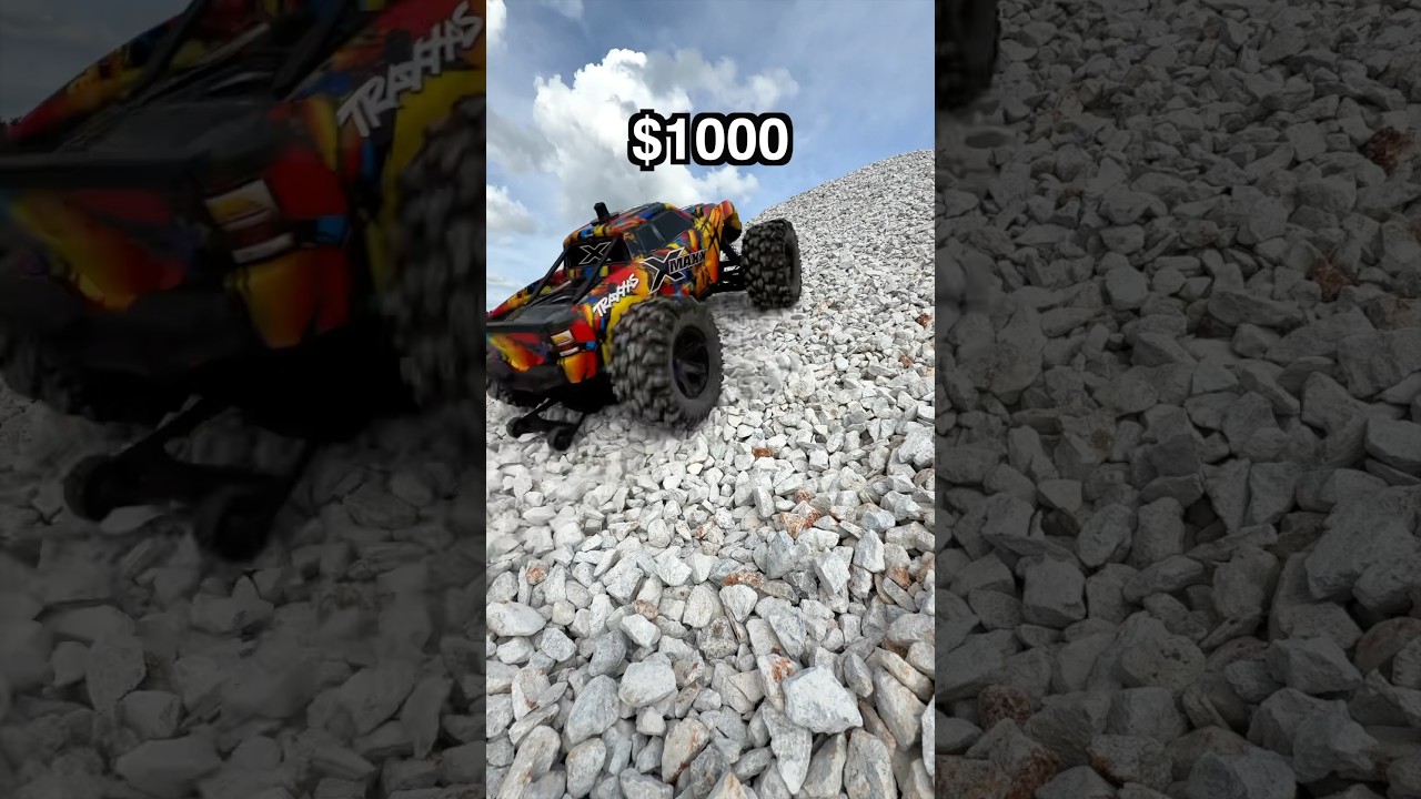 $5 vs $1,000 RC Gravel Hill Climb