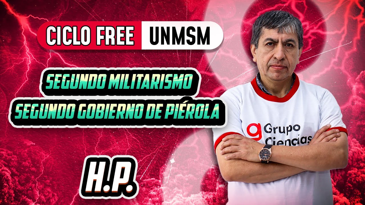 H.P. ⏳ Segundo militarismo: Segundo Gobierno de Píérola [CICLO FREE] ✏️