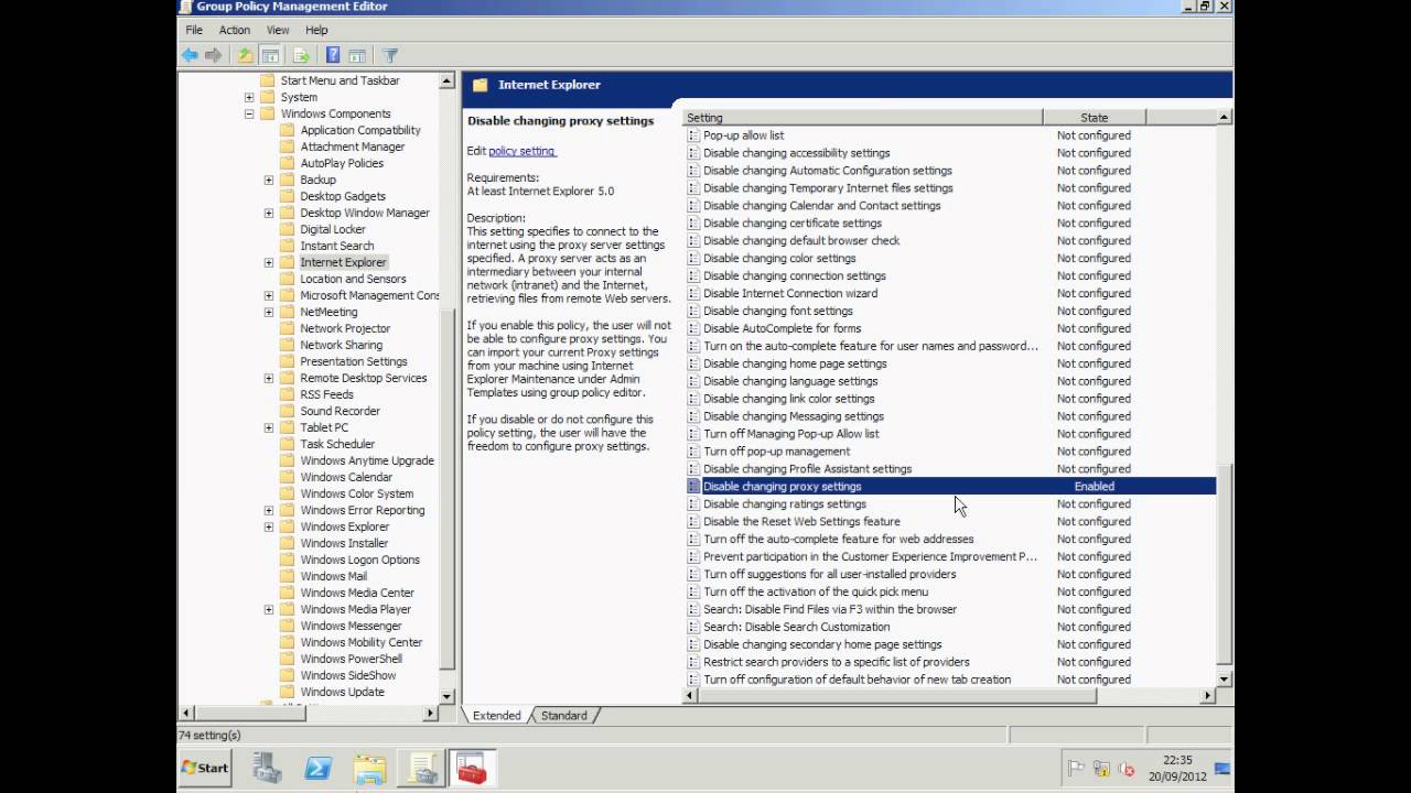 Configuring Group Policy (Part 1)