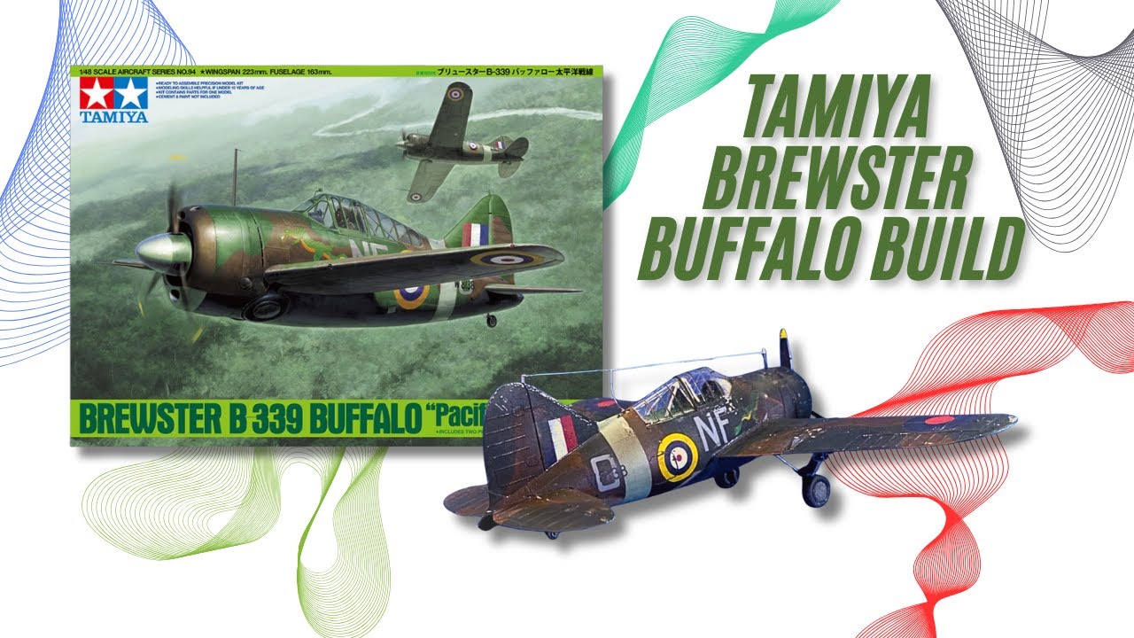 Building the Tamiya Brewster B 339 Buffalo