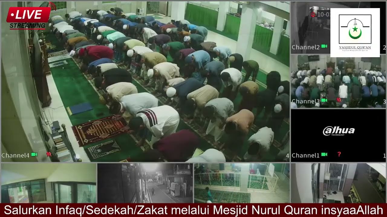 Live MNQ TV | SHALAT LAIL 22, 10  Maret 2026 | JUZ 22 | Masjid Nurul Quran