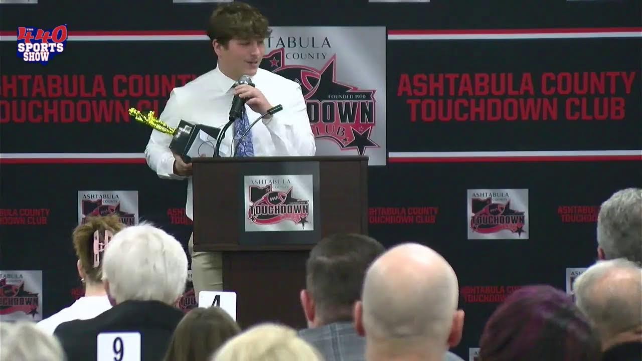 2025 Ashtabula County Touchdown Club Banquet and Hall of Fame induction