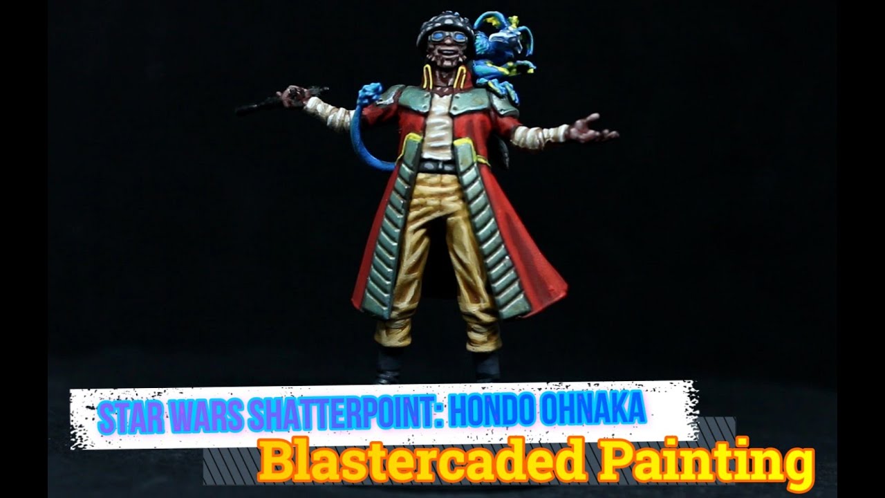 How To Paint Star Wars Shatterpoint: Hondo Ohnaka